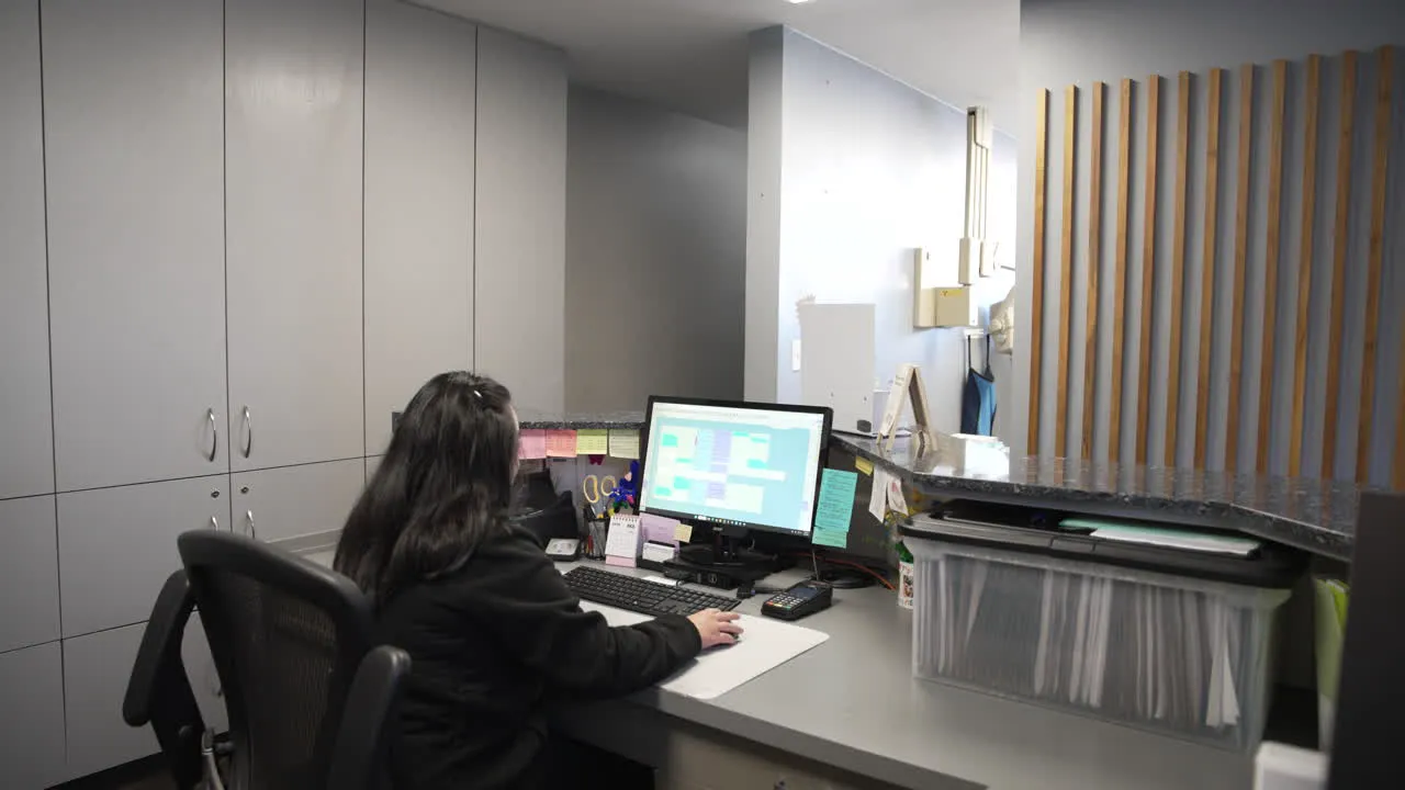 Video overview of office flow and tech integration