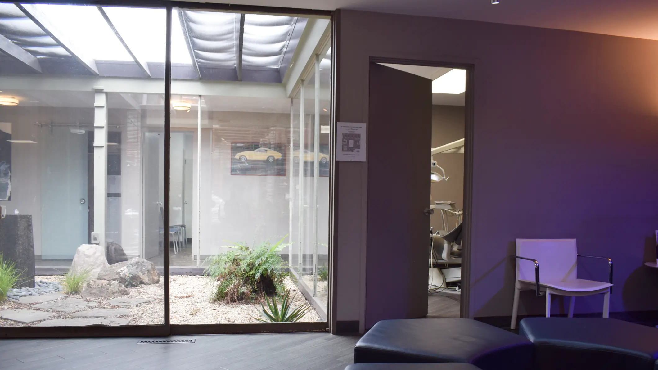 Private consultation room for treatment planning