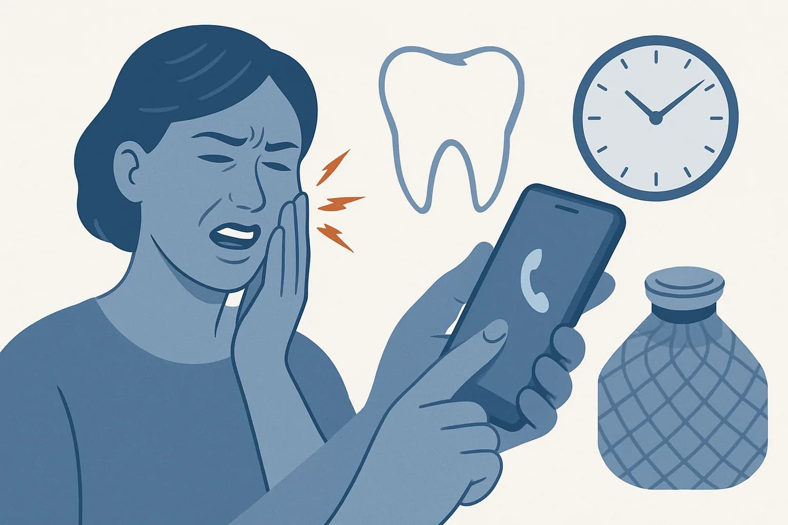 Editorial illustration for Emergency Dentist in Palo Alto: What to Do Now