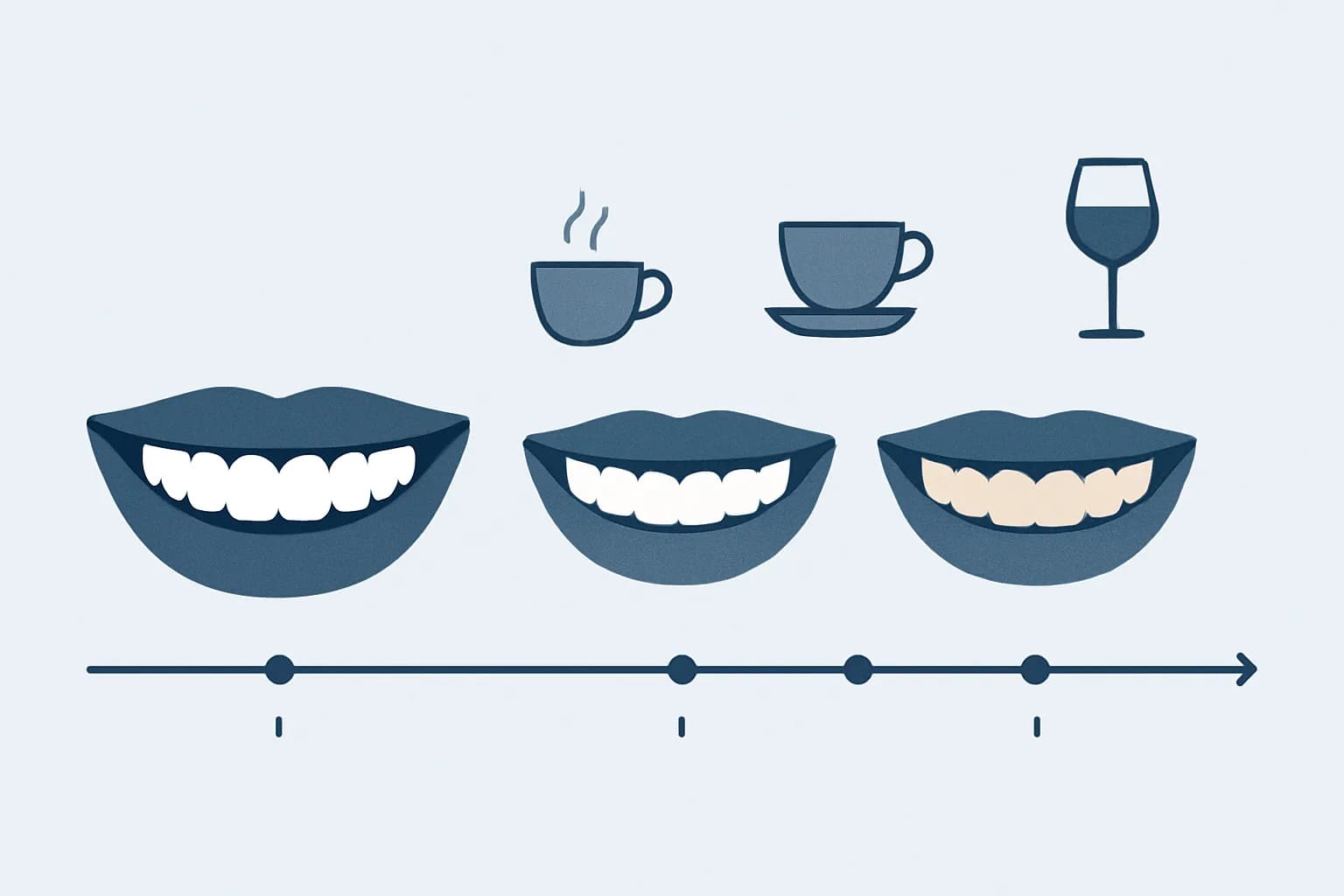 Editorial illustration for How Long Does Teeth Whitening Last? Palo Alto Guide