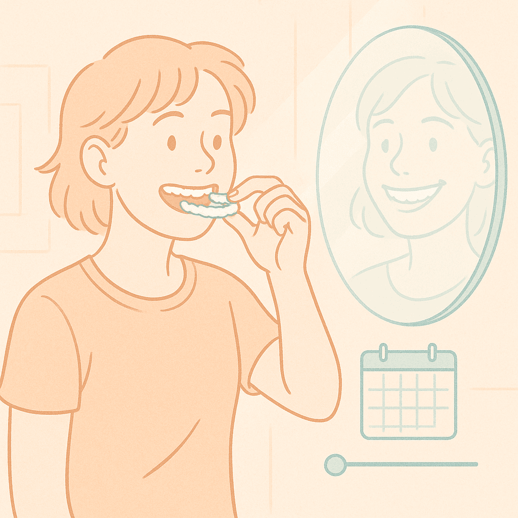 Invisalign treatment step 5: Treatment Begins